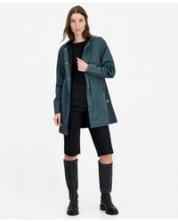 Rains - Hooded A-line Rain Jacket - Lyst