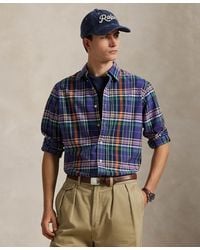 Polo Ralph Lauren - Classic-fit Plaid Oxford Shirt - Lyst