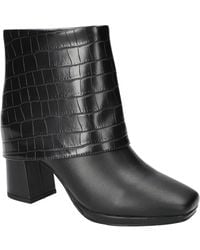 Easy Street - Sutton Square Toe Ankle Boots - Lyst