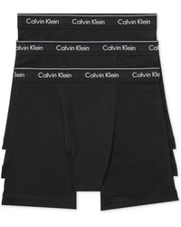 Calvin Klein - Big & Tall Cotton Classics 3 Pack Boxer Brief - Lyst
