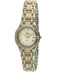 Swiss Edition - Two-tone Gold Plated Bracelet Watch - Lyst