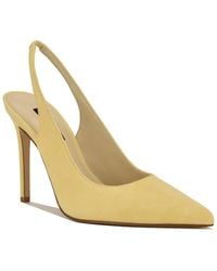 Nine West - Feather Slingback Stiletto Pumps - Lyst