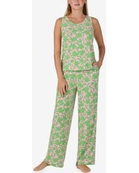 Sanctuary - Sleeveless Tank Top And Long Pajama Pants - Lyst