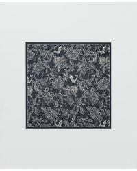 Mango - Printed Scarf - Lyst