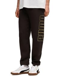 PUMA - Maximal Metallic Sweatpants Fl - Lyst