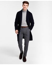Tommy Hilfiger - Modern Fit Single-breasted Overcoat - Lyst