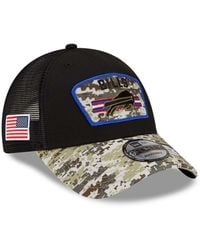 Buffalo Bills NFL Salute To Service Black 59FIFTY Fitted