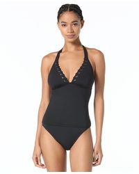 Michael Kors - Michael V-neck Tankini Top - Lyst