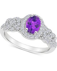Macy's - Rhodolite Garnett Blue Topaz (1 Ct. T.w. - Lyst