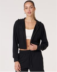 Rebody Active - Retreat Waffle Zip Up Jacket - Lyst