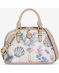 Giani Bernini - Sea Print Mini Dome Satchel - Lyst