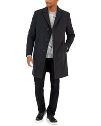Nautica - Classic-fit Camber Wool Overcoat - Lyst
