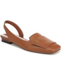 Franco Sarto - Teagan Square Toe Slingback Flats - Lyst