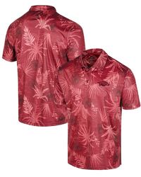 Colosseum Athletics - Arkansas Razorbacks Big And Tall Palms Polo Shirt - Lyst