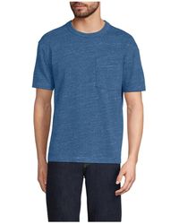 Lands' End - Short Sleeve Relaxed Heavy Weight Tee - Lyst