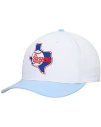 Mitchell & Ness - And Â Texas Rangers Basic Coop Pro Adjustable Hat - Lyst