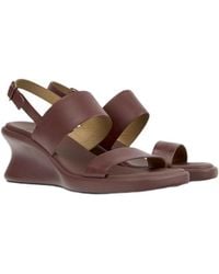 Camper - Louise Sandal Leather 2-strap Sandal - Lyst