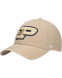 '47 - Purdue Boilermakers Clean Up Adjustable Hat - Lyst