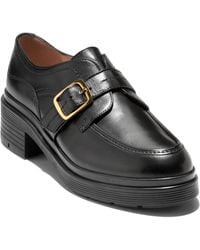 Cole Haan - Carlitta Monk Strap Lug Oxford Loafers - Lyst