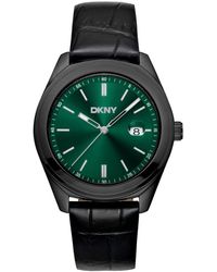 DKNY - Modernist Classics Leather Strap Watch - Lyst