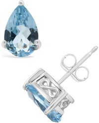 Macy's - Pear-shape Gemstone Stud Earrings - Lyst