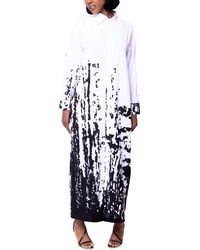 DAI MODA - Bali Print Maxi Dress - Lyst