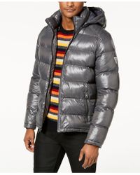 guess men's jacket with hood