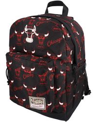 Mitchell & Ness - And Chicago Bulls Distressed Hardwood Classics Team Logo Backpack - Lyst