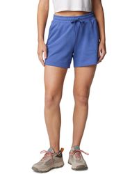 Columbia - Trek Mid-rise French Terry Shorts - Lyst