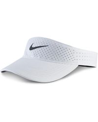 Nike Aerobill Tennis Visor In Black For Men Lyst