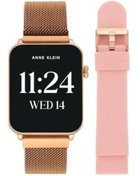 Anne Klein - Connect It Stellar Smartwatch Set - Lyst