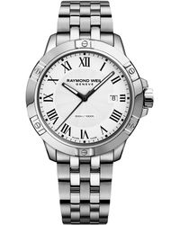 Raymond Weil - Swiss Tango Stainless Steel Bracelet Watch 41mm 8160-st-00300 - Lyst