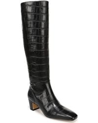 Franco Sarto - L-flexa Shara Square Toe Dress Boots - Lyst