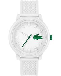 Lacoste - L.12.12. Silicone Strap Watch 48mm - Lyst