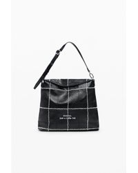 Desigual - Medium Convertible Checkered Backpack - Lyst