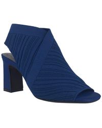 Macy's Verdell Knit Heeled Sandal - Blue