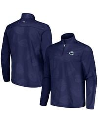 Tommy Bahama - Illinois Fighting Illini Delray Frond Islandzone Half-zip Jacket - Lyst