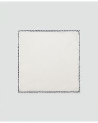 Mango - Silk Scarf - Lyst