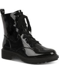 On 34th - Terissa Lace-up Booties - Lyst