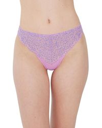 Skarlett Blue - Rouse Lace Front Thong - Lyst