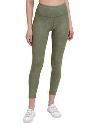  Calvin Klein Performance Women's Ribbed High Waist 7/8 Tight,  Sagebrush, X-Small : Clothing, Shoes & Jewelry