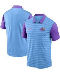 Nike - Light Blue/purple Colorado Rockies 2025 City Connect Authentic Collection Victory Performance Polo Shirt - Lyst