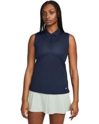 Nike - Dri-fit Victory Sleeveless Golf Polo T-shirt - Lyst
