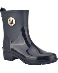 Tommy Hilfiger Kippa Rain Boots Black | Lyst