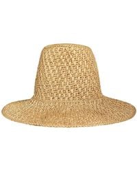 BrunnaCo - The Nina Raffia Hat In Beige - Lyst