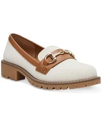 DV by Dolce Vita - Celeste Tailored Hardware Chain Lug Sole Loafers - Lyst