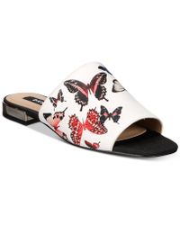 dkny maya flat sandals