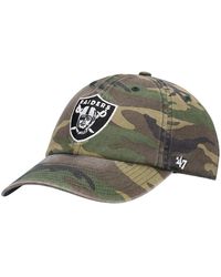'47 - '47 Las Vegas Raiders Woodland Clean Up Adjustable Hat - Lyst