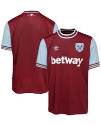 Umbro - Claret West Ham United 2024/25 Home Replica Jersey - Lyst
