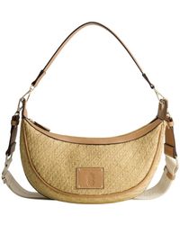 Tommy Bahama - Raffia Crescent Hobo Bag - Lyst